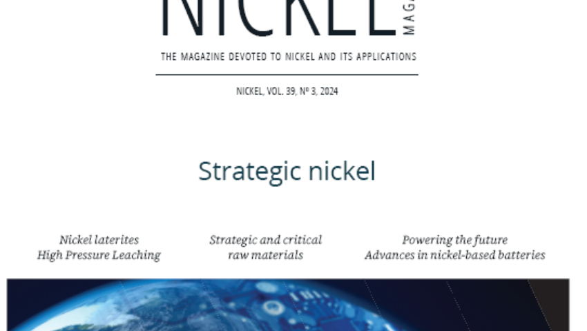 Nickel vol39 no3 2024: strategic nickel